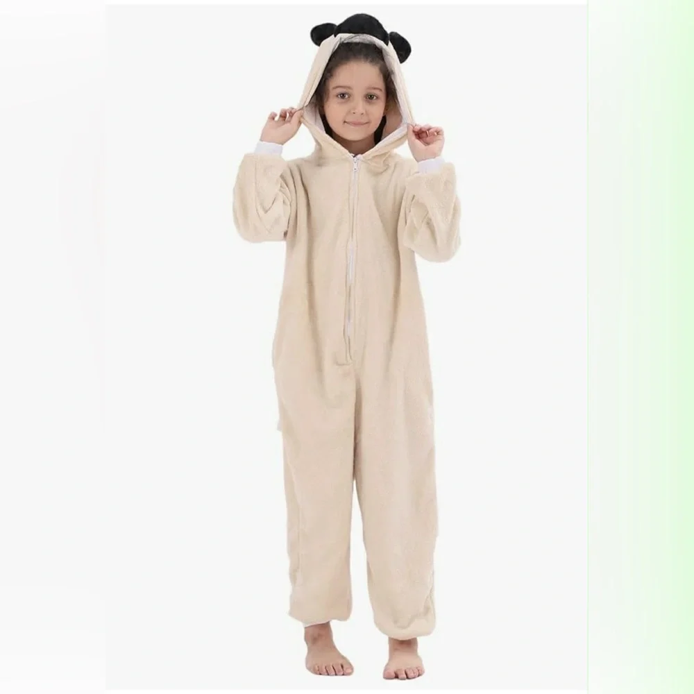Kids Pug Dog onesie costume